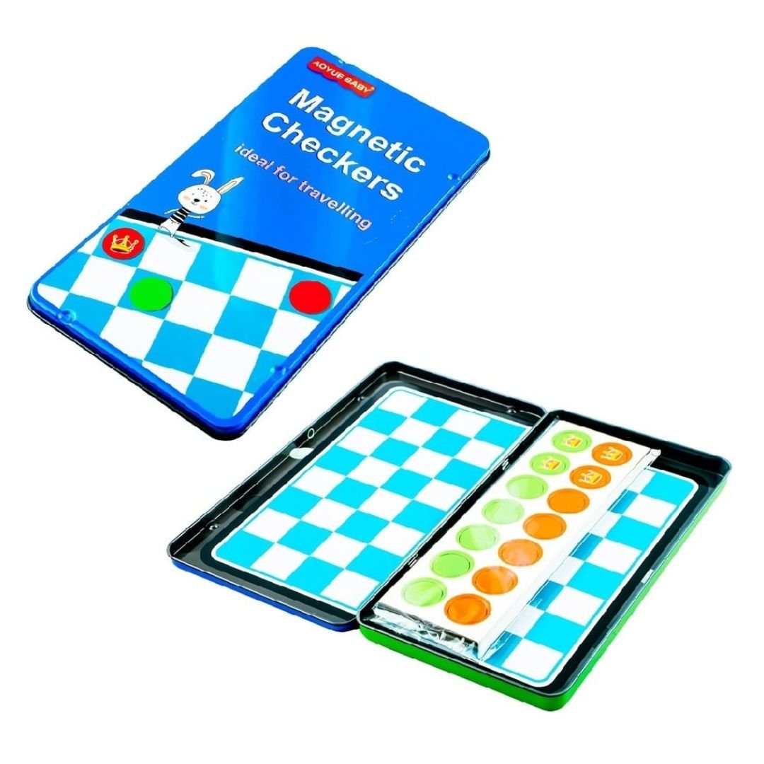 Magnetic Checkers Game