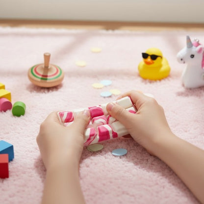 Marble Chocolate Squishy – Soft Sensory Fidget Toy for Kids, Stress Relief & Relaxing Play