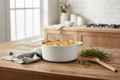 Maxwell & Williams Round Speckled Casserole 3L