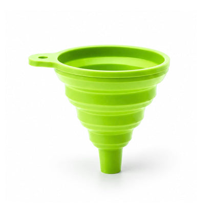 Medium Collapsible Silicone Funnel Set – Foldable Kitchen Funnels for Cooking, Baking, Pouring & Food Preparation