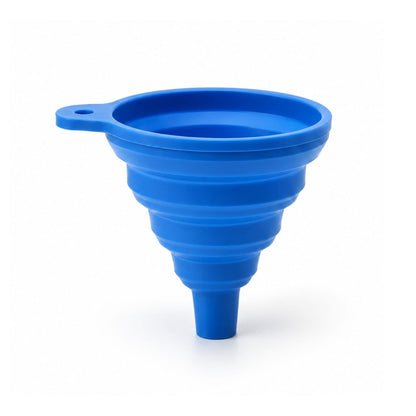 Medium Collapsible Silicone Funnel Set – Foldable Kitchen Funnels for Cooking, Baking, Pouring & Food Preparation