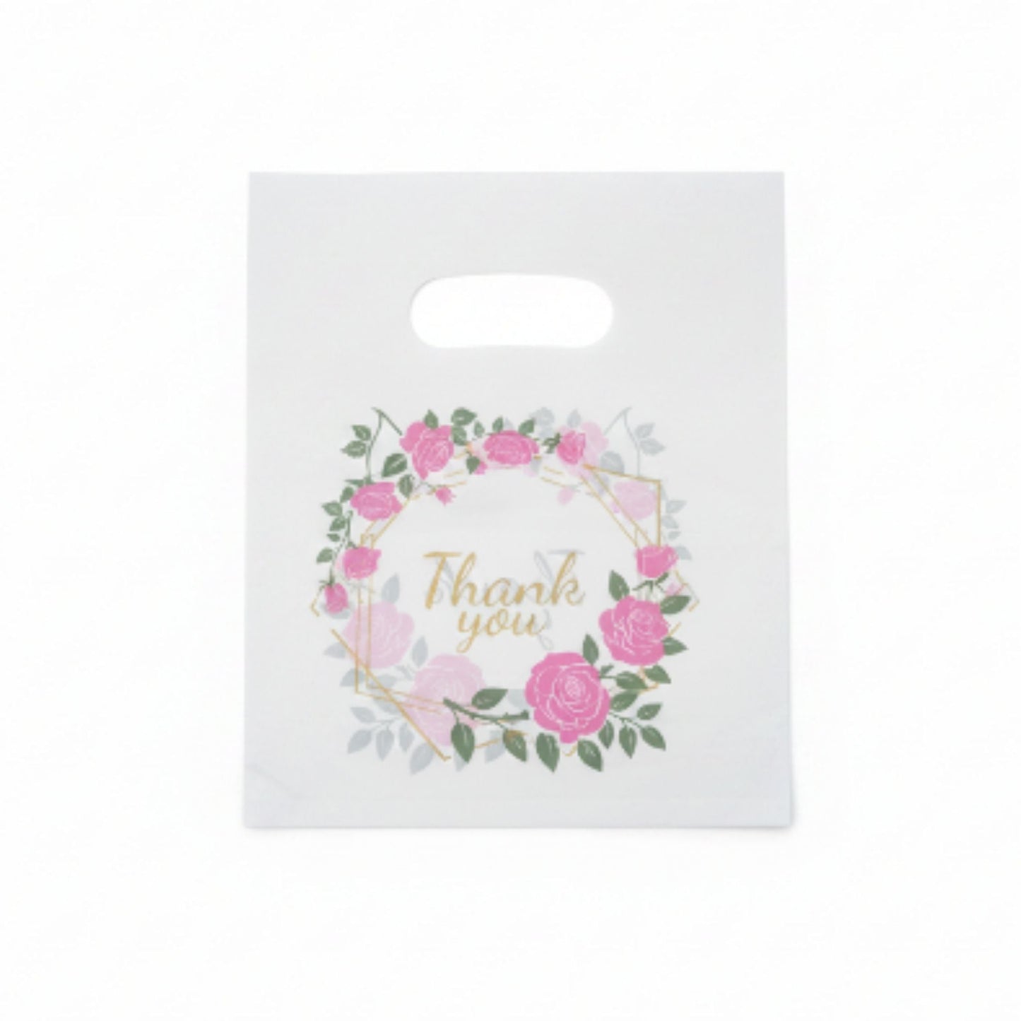 Medium Printed Plastic Bags 100pc 20x25cm