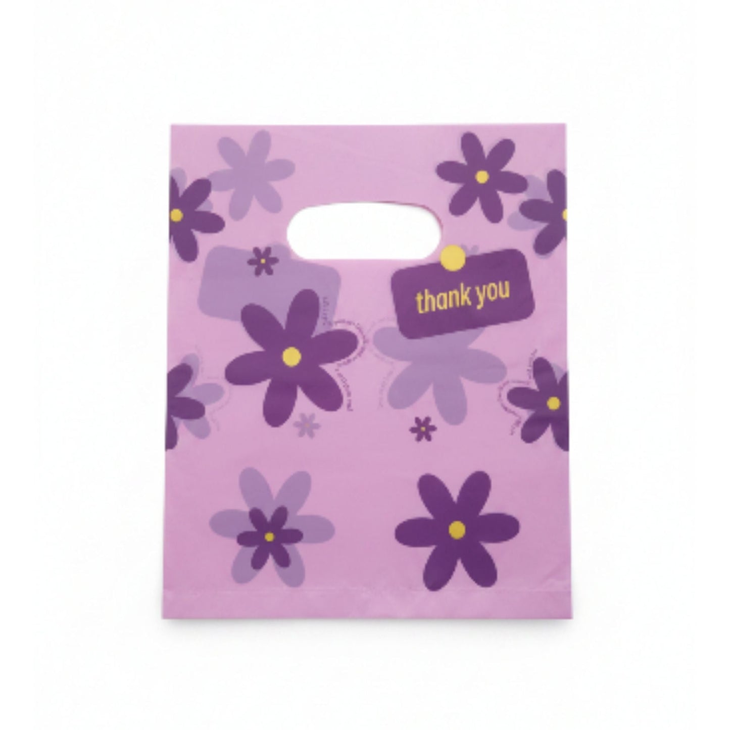 Medium Printed Plastic Bags 100pc 20x25cm
