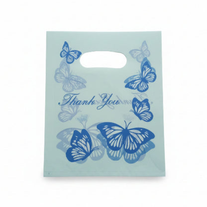 Medium Printed Plastic Bags 100pc 20x25cm