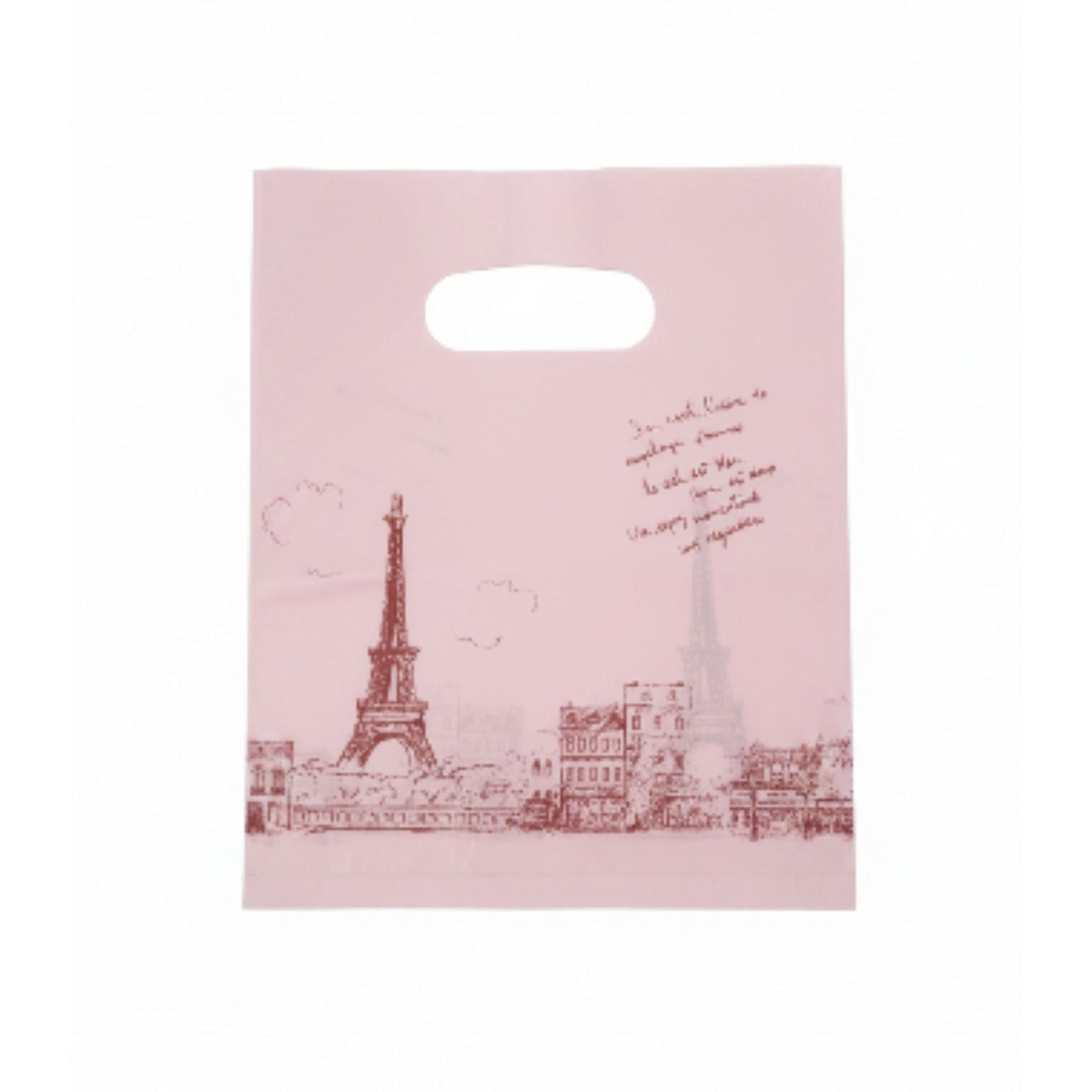 Medium Printed Plastic Bags 100pc 20x25cm