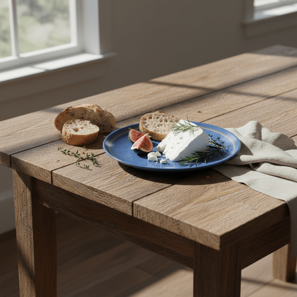 Melamine Blue Dinner Plate 27cm
