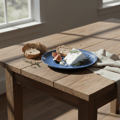 Melamine Blue Dinner Plate 27cm