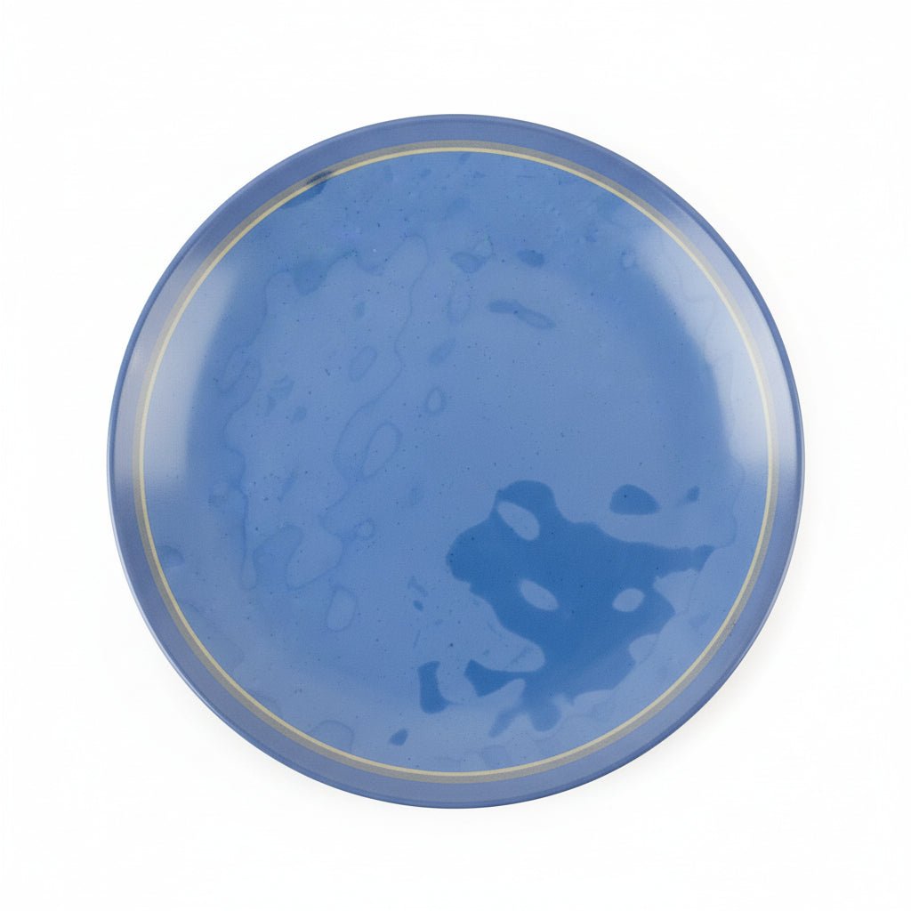 Melamine Blue Dinner Plate 27cm