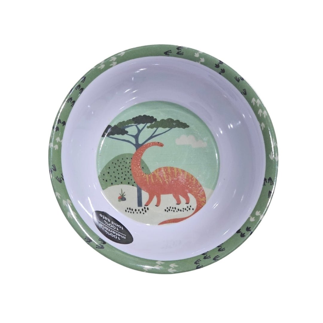 Melamine Dino Bowl