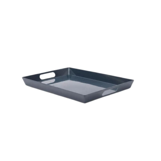 Melamine Large Blue Melamine Tray 39x28cm