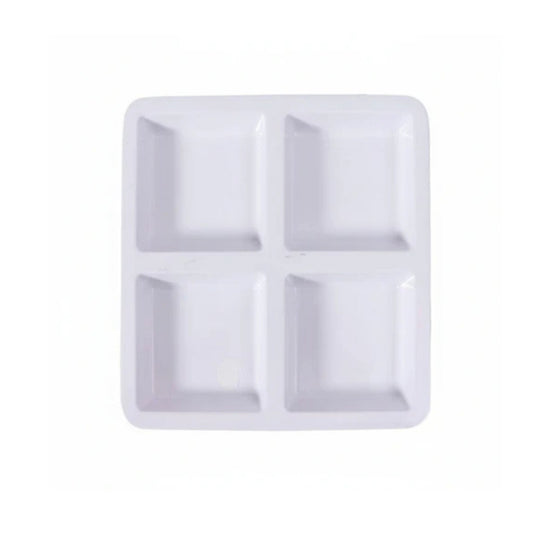 Melamine Square Divided Platter