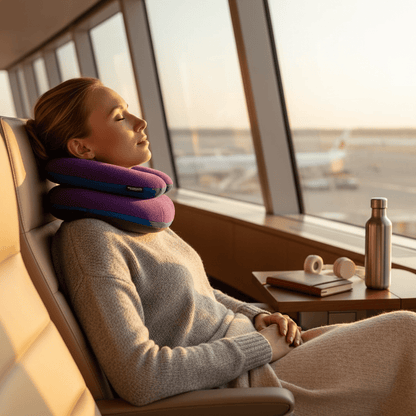 Memory Foam Travel Neck Pillow