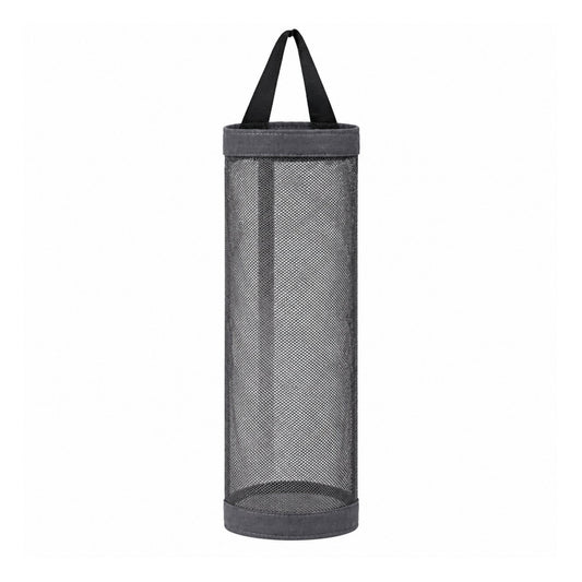 Mesh Plastic Bag Holder – Hanging Grocery Bag Storage Organizer