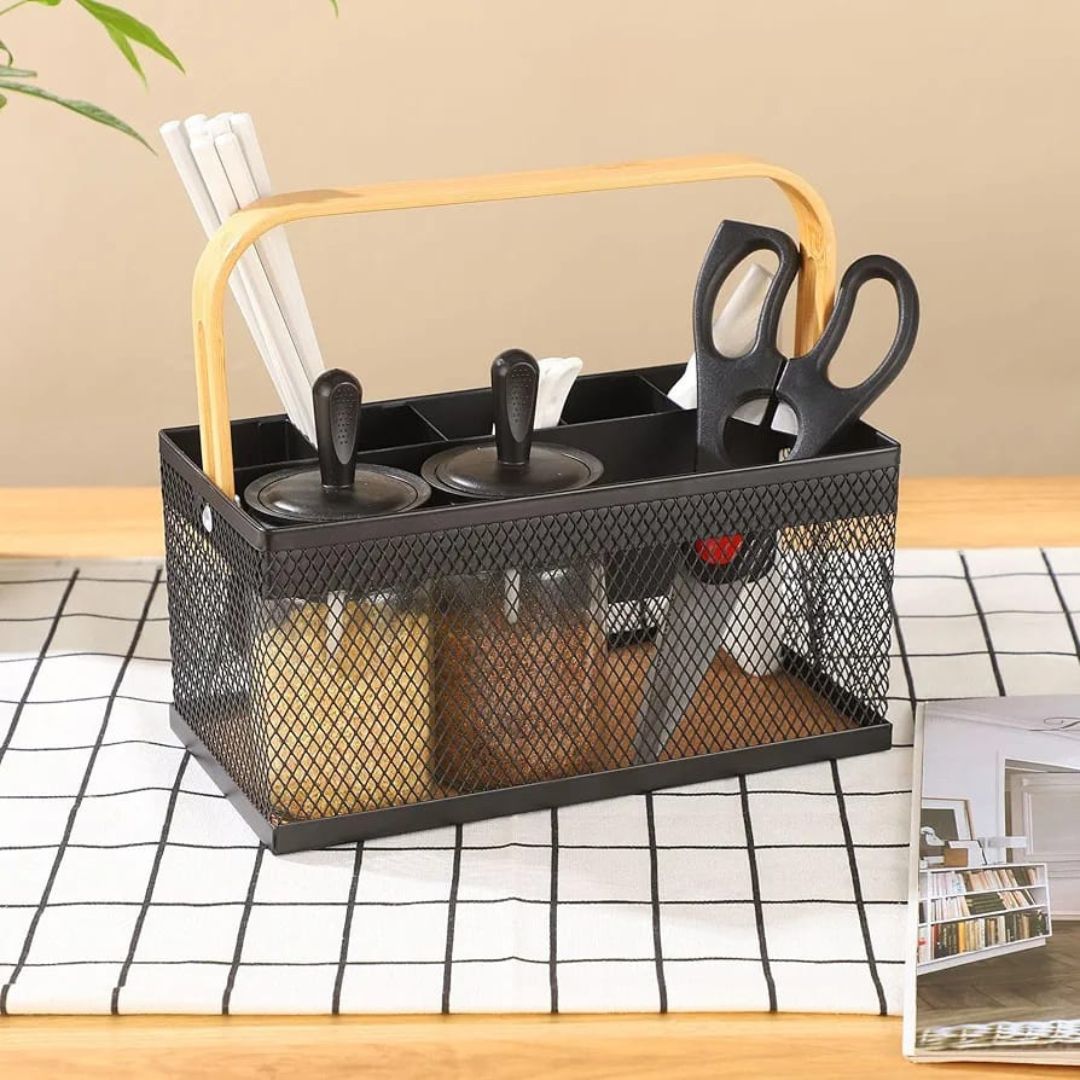 Mesh Utensil And Spice Holder