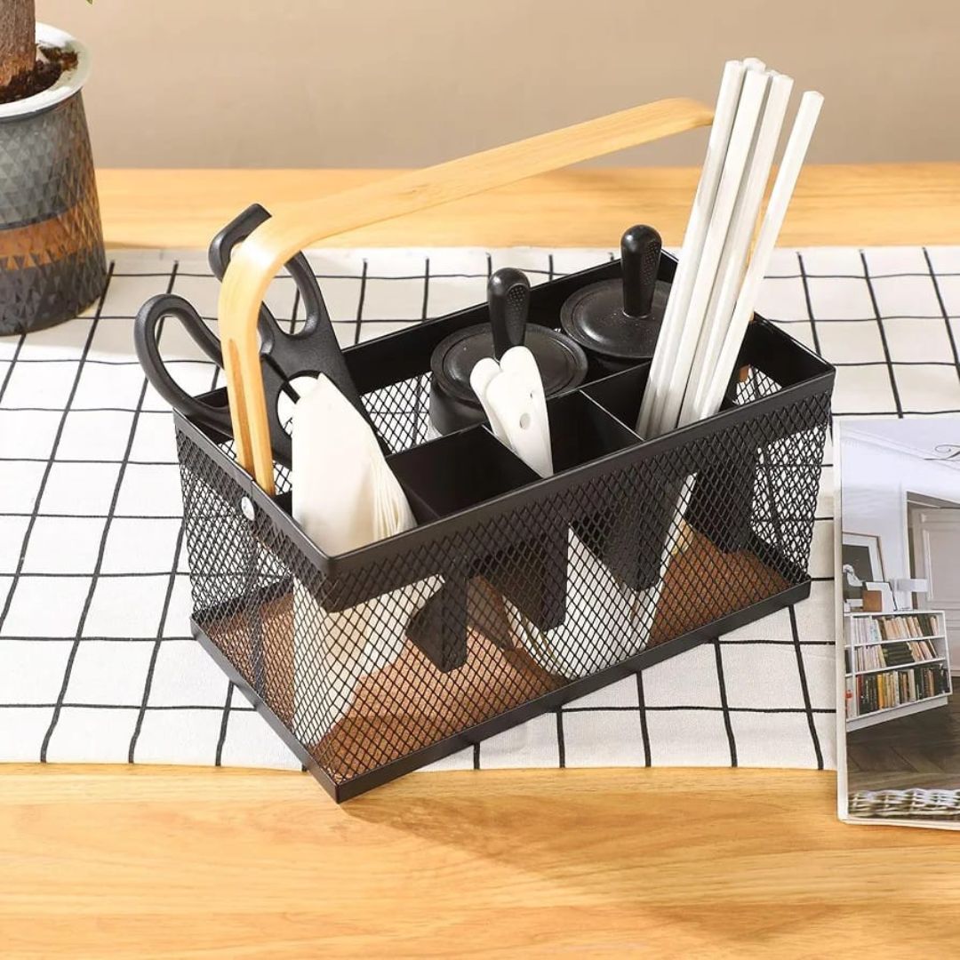 Mesh Utensil And Spice Holder
