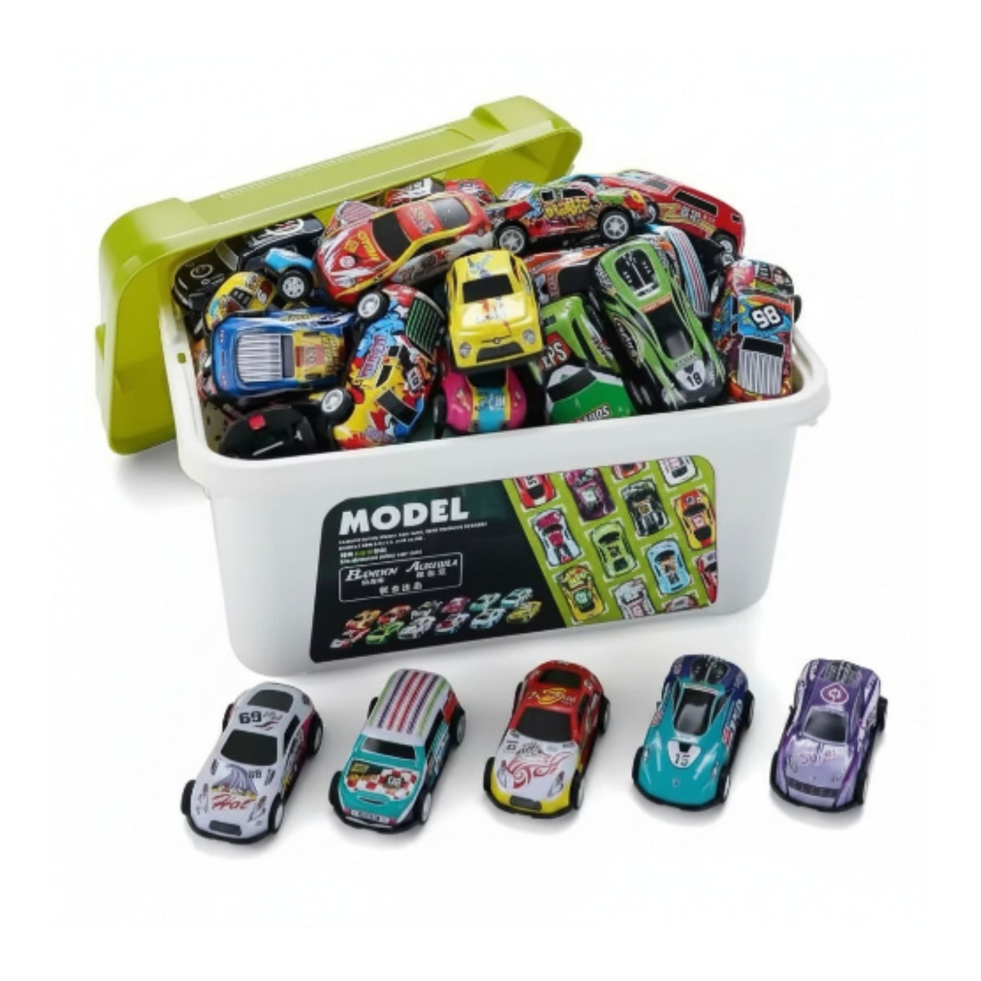 Metal Cars In Box