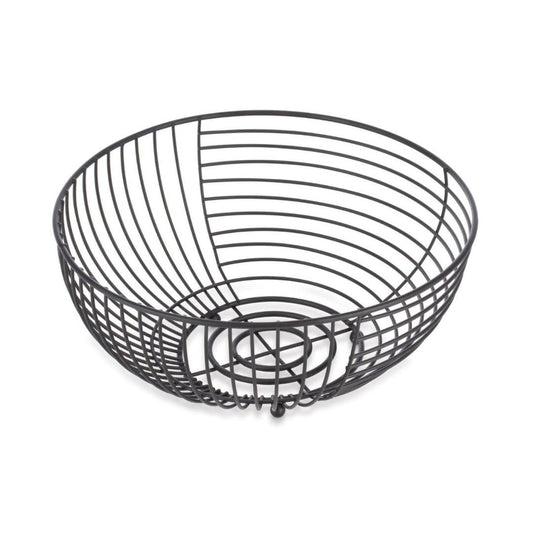 Metal Round Fruit Basket 28x22cm