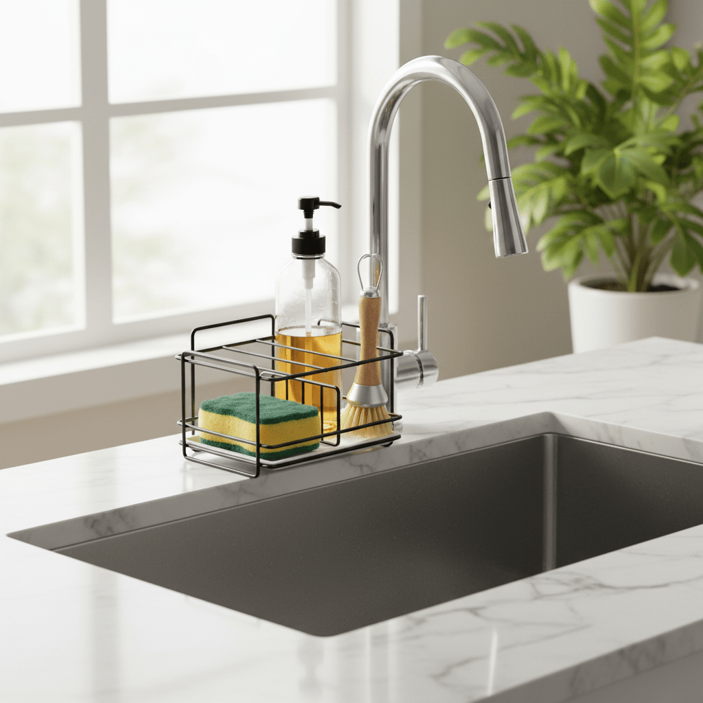 Metal Sink Organizer 30x16x5.8cm