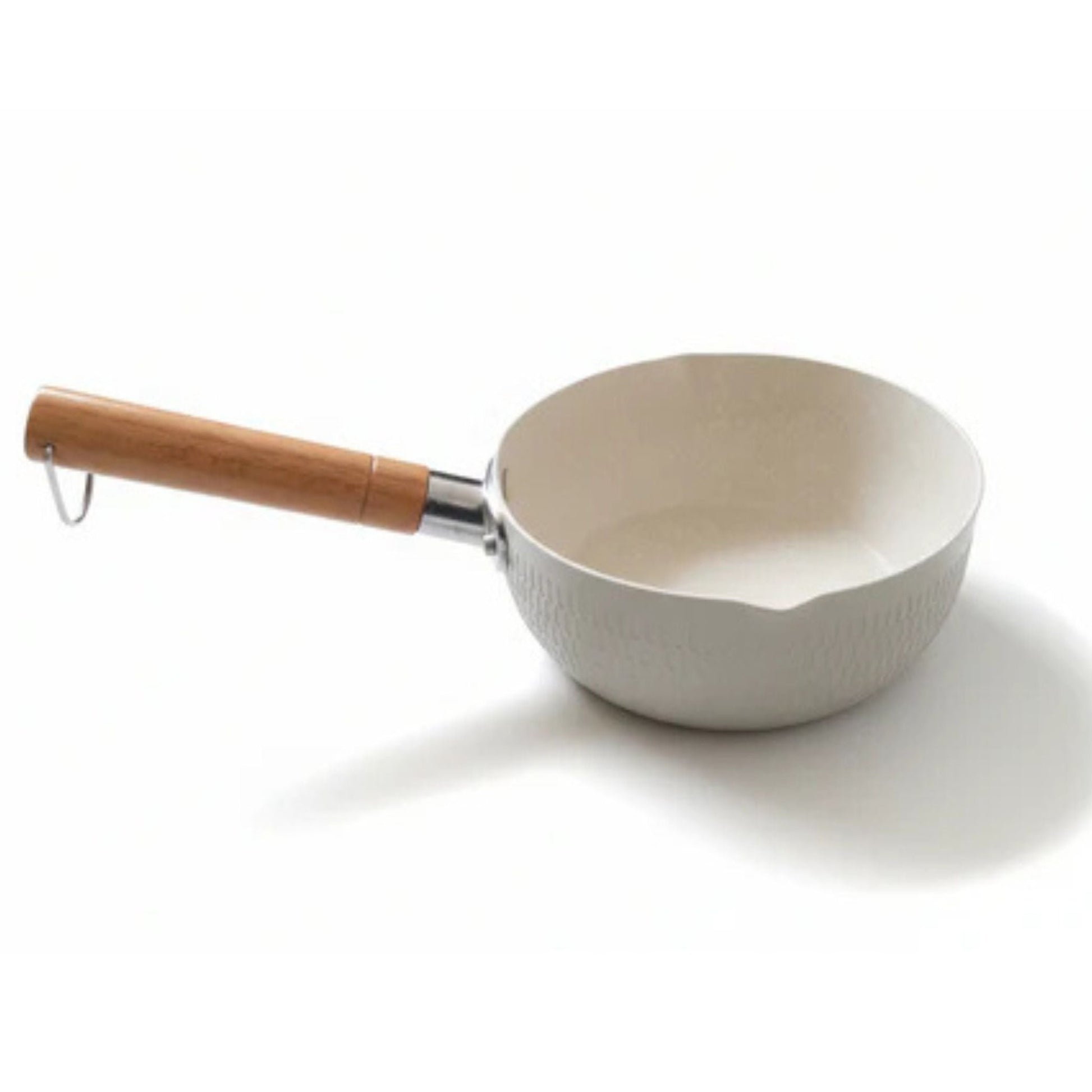 Milk Pot With Wooden Handle