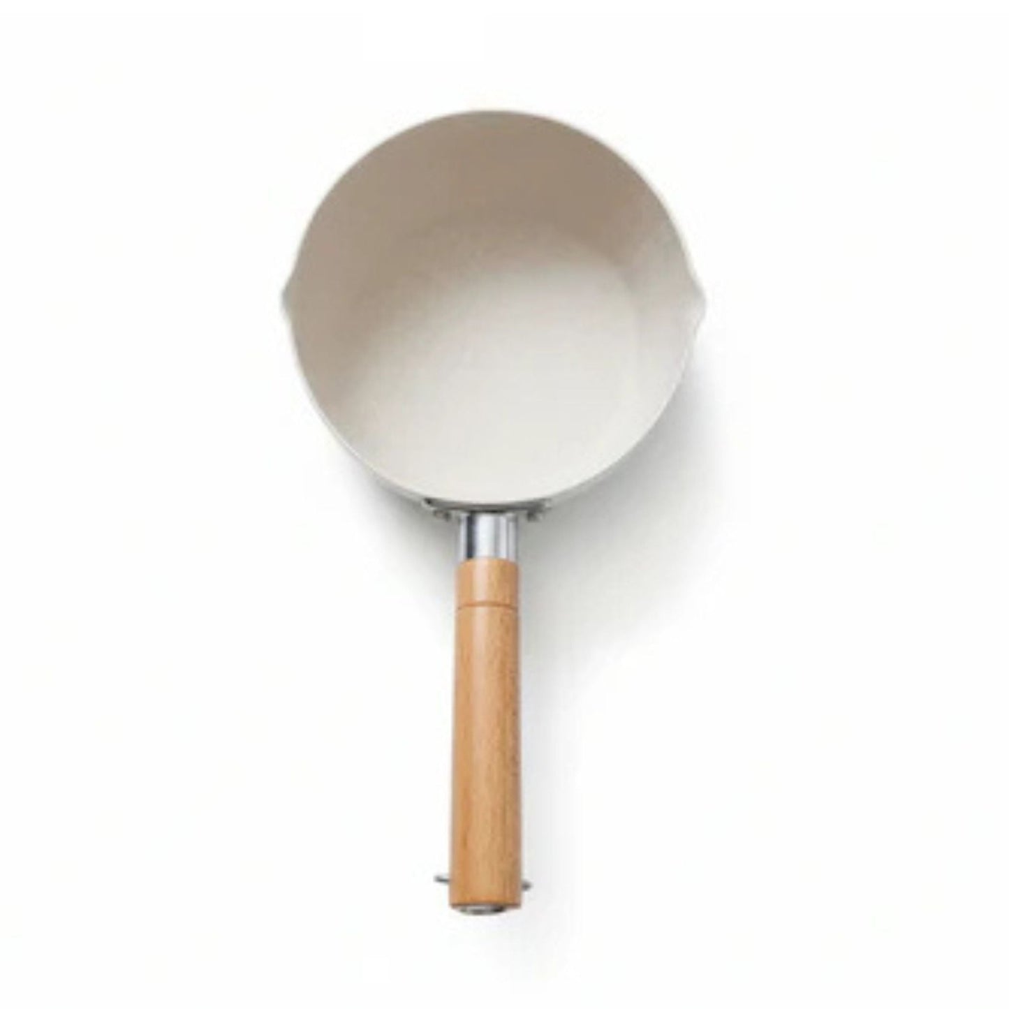 Milk Pot With Wooden Handle