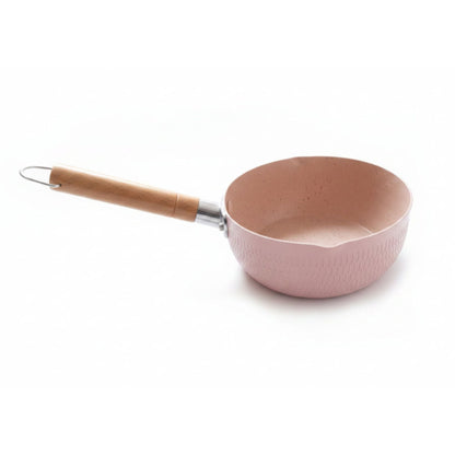 Milk Pot With Wooden Handle