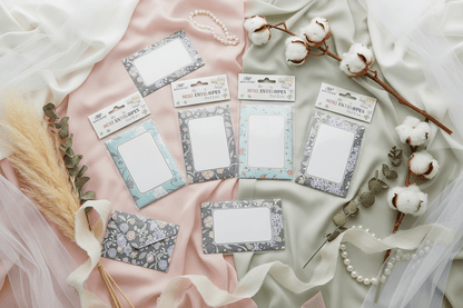 Mini Envelopes with Frame 11x7.5cm - 10 Pack