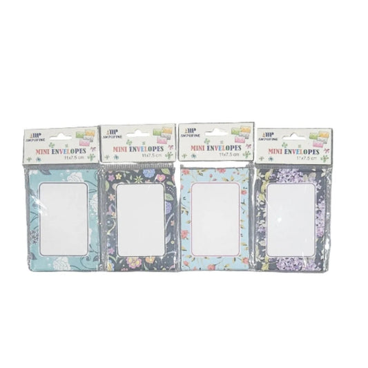 Mini Envelopes with Frame 11x7.5cm - 10 Pack