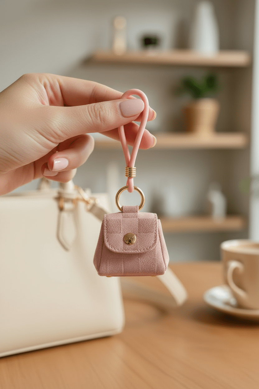 Mini Handbag Shaped Keychain
