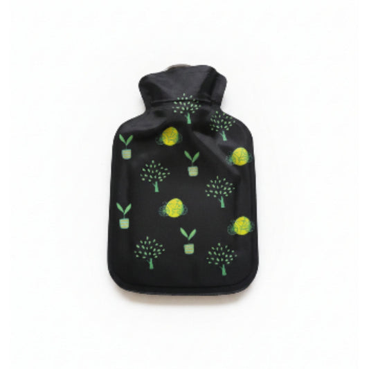 Mini Hot Water Bottle 17X11cm - Tree