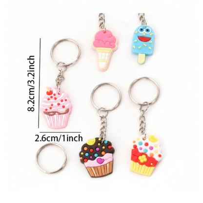 Mini Ice Cream Keyring