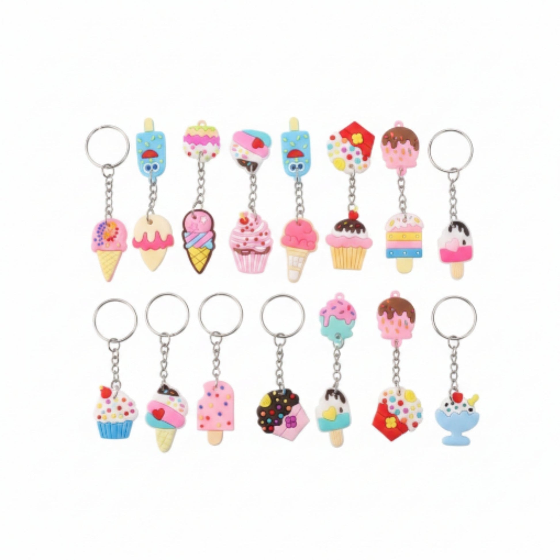 Mini Ice Cream Keyring