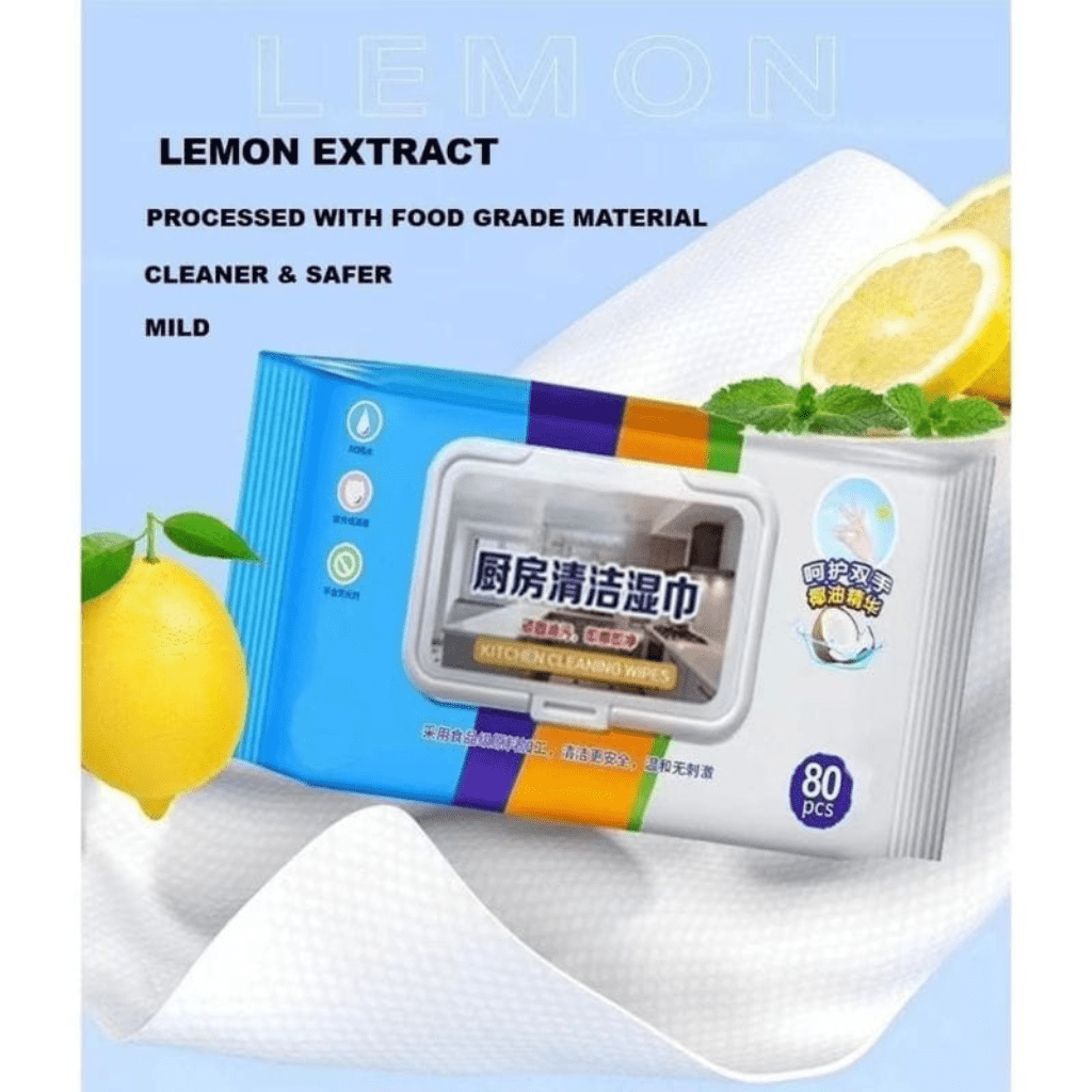 Mini Kitchen Wipes - 80pc