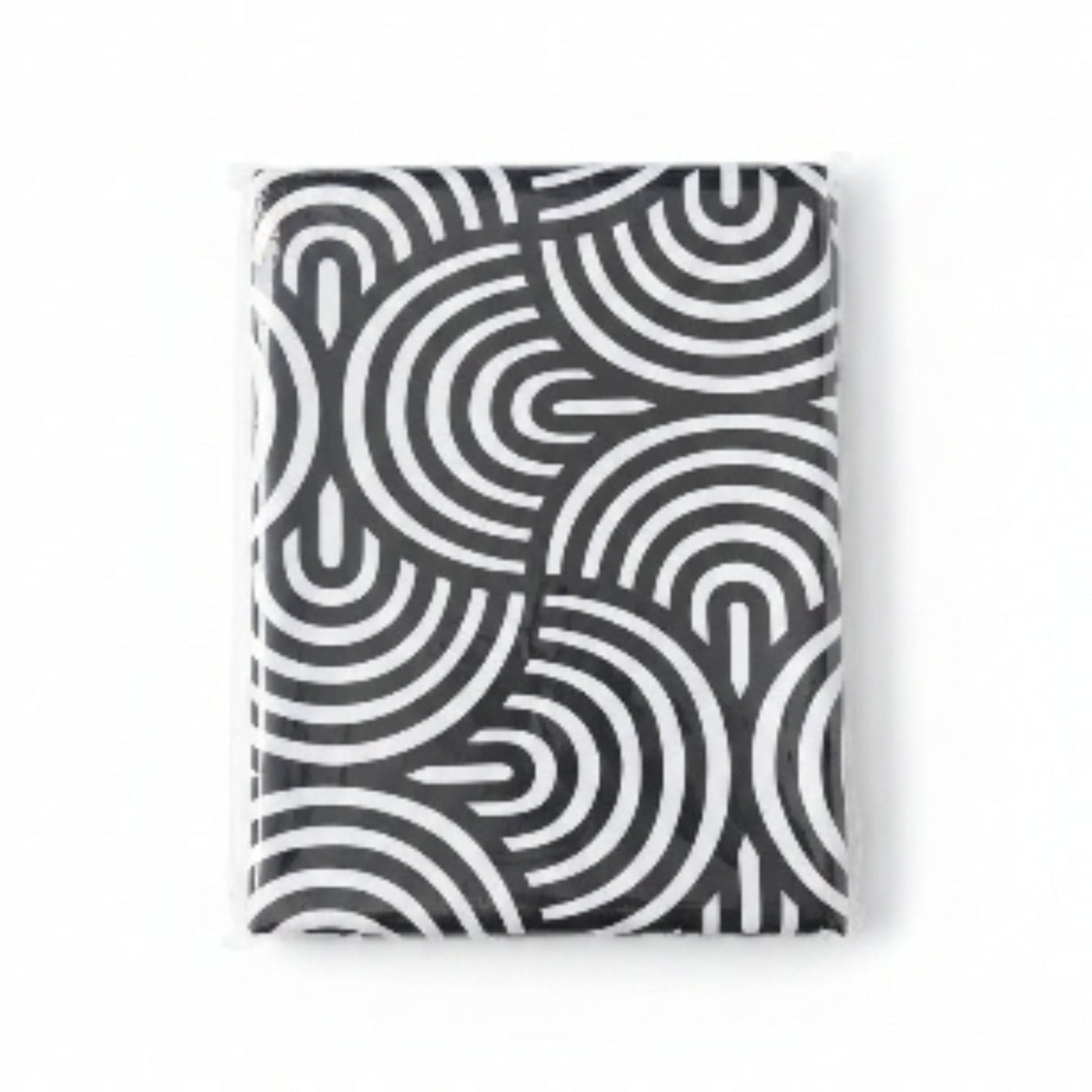Mini Matt Table Cloth 2.5M Black Swirl