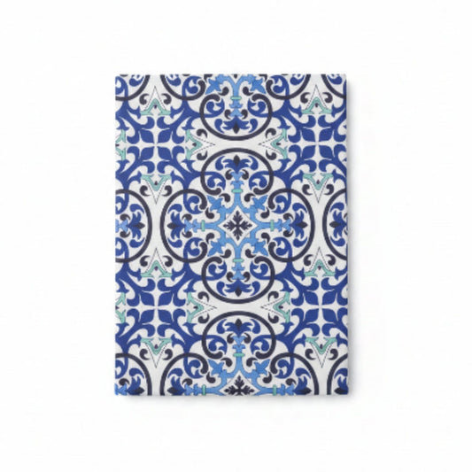 Mini Matt Table Cloth 2.5M Blue/Green Moroccan