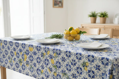 Mini Matt Table Cloth 2.5M Lemon Moroccan