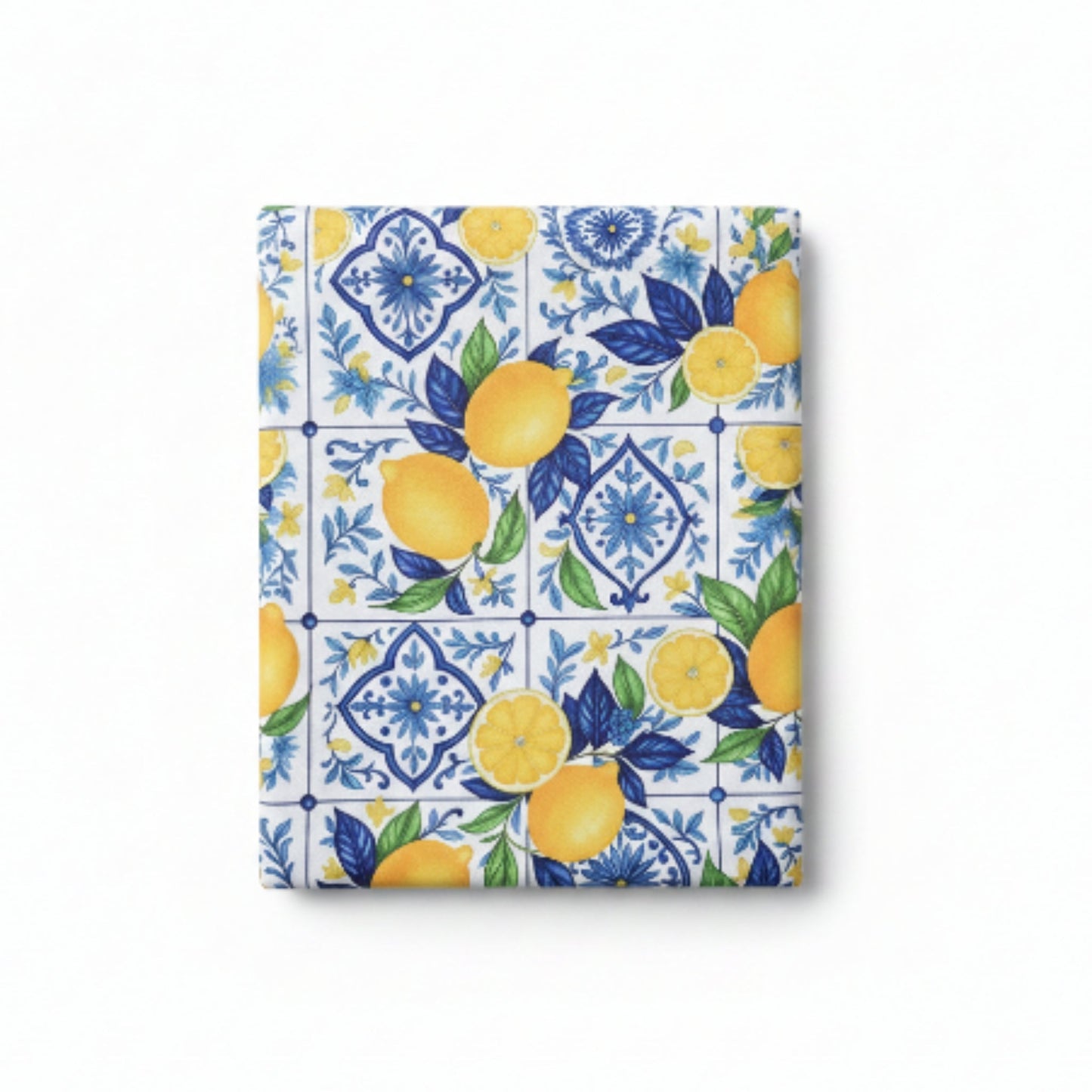 Mini Matt Table Cloth 2.5M Lemon Moroccan Blocks