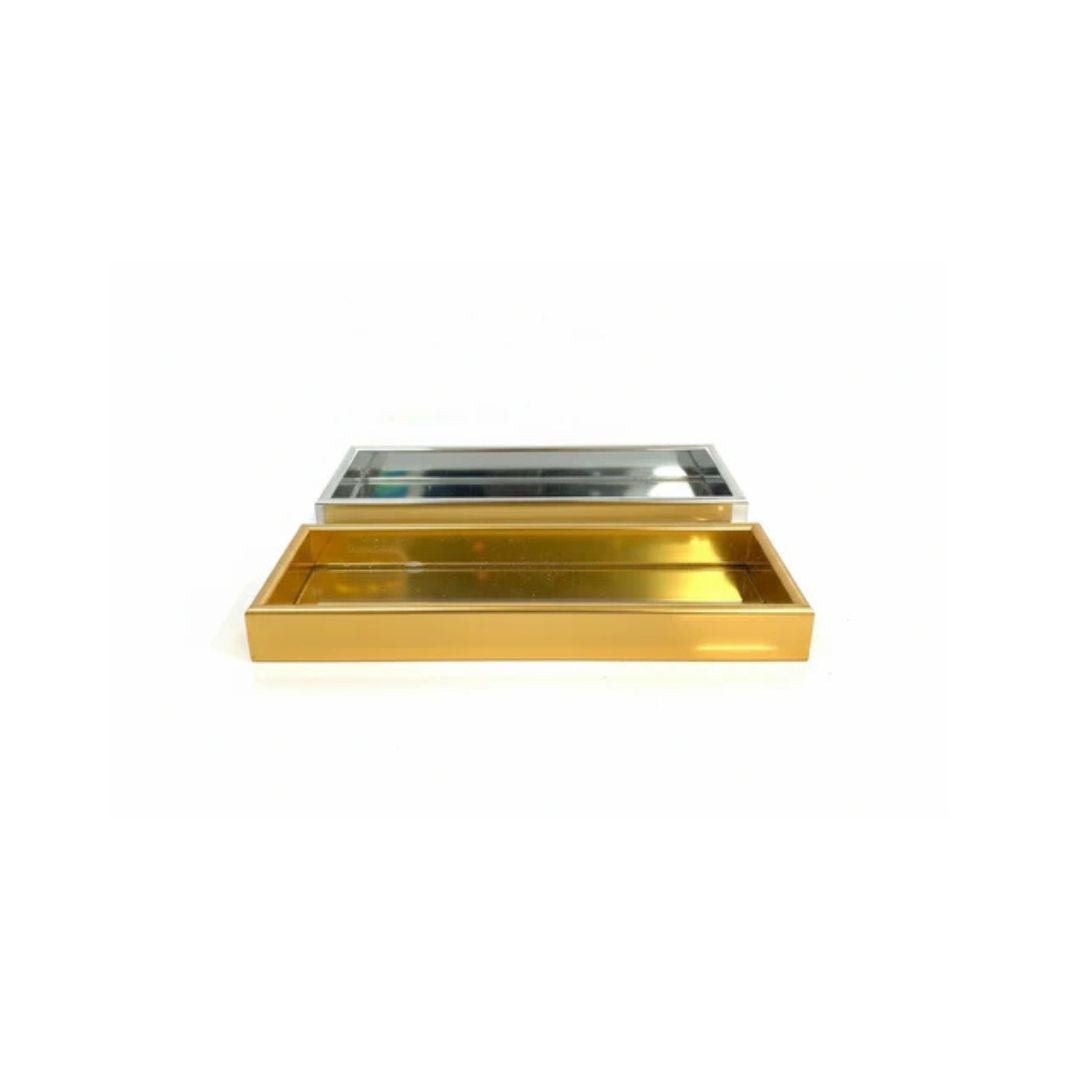Mini Mirror Tray On White Background
