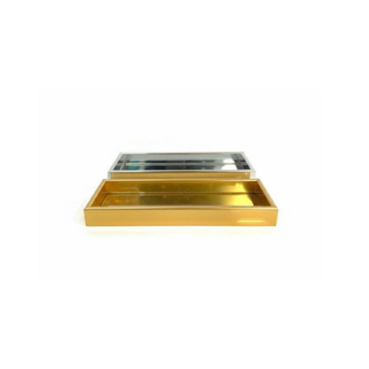 Mini Mirror Tray On White Background