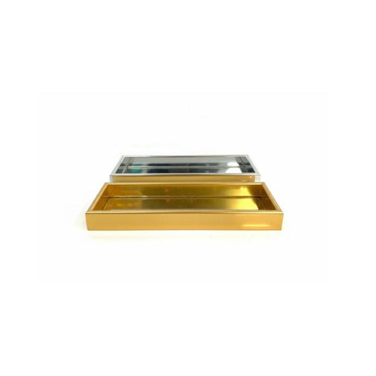 Mini Mirror Tray On White Background
