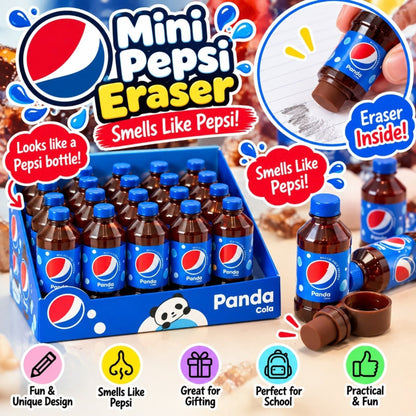 Mini Pepsi Eraser – Novelty Soda Can Stationery Eraser – Pepsi Design