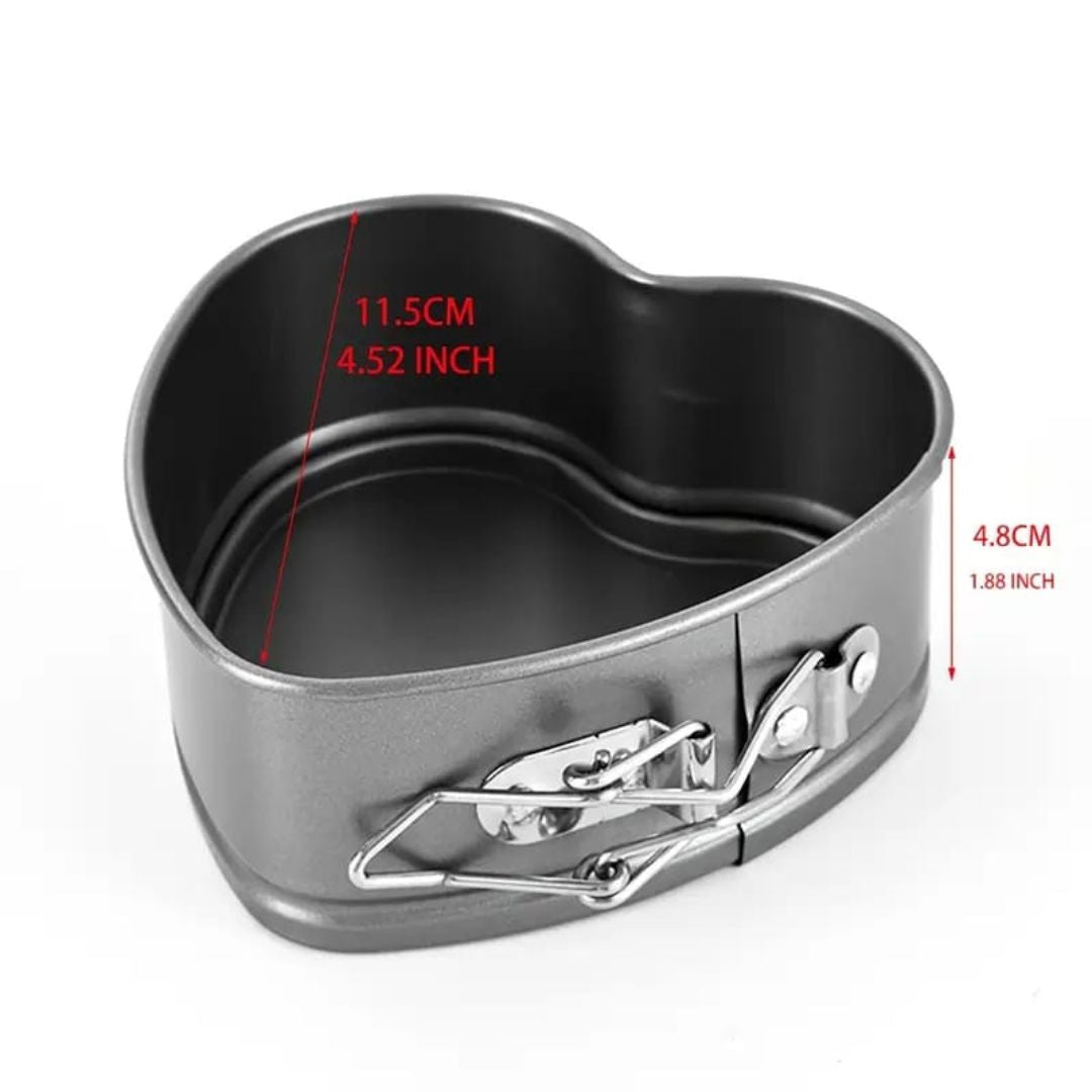 Mini Springform Heart Pan 11.5cm