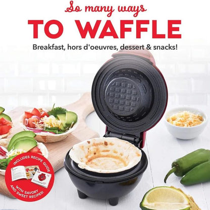 Mini Waffle Bowl Maker