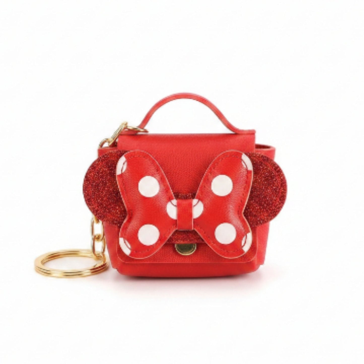 Minnie Mouse Coin Purse Keychain