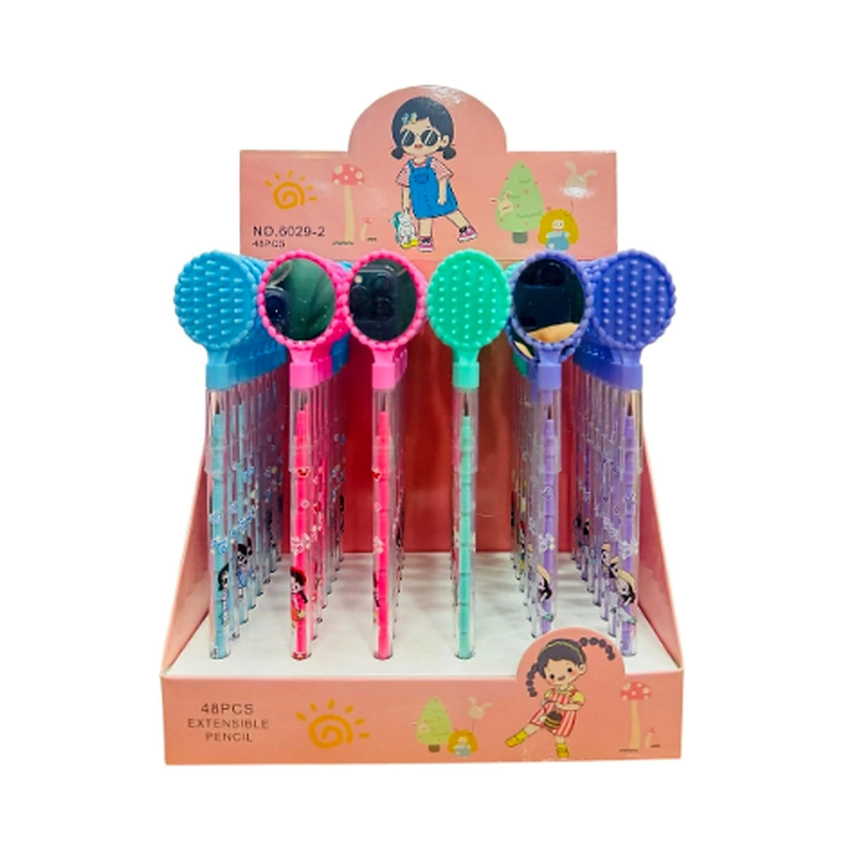 Mirror Finish HB Pencil - Reflective Writing Pencil for School & Office