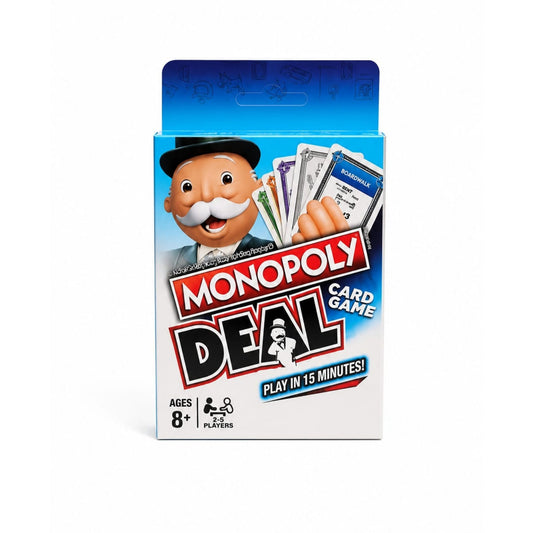 Monopoly Deal Card Game for Kids & Adults - 2–5 Players - Ages 8+