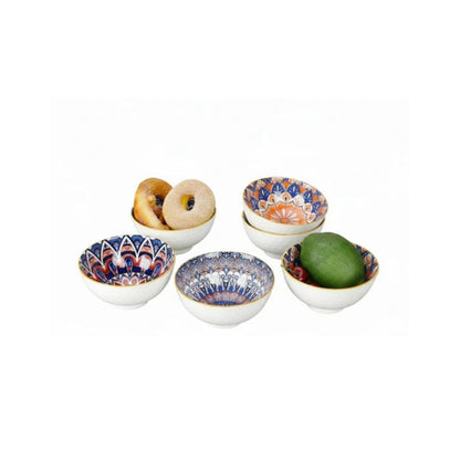 Moroccan 6pc Bowls In Box