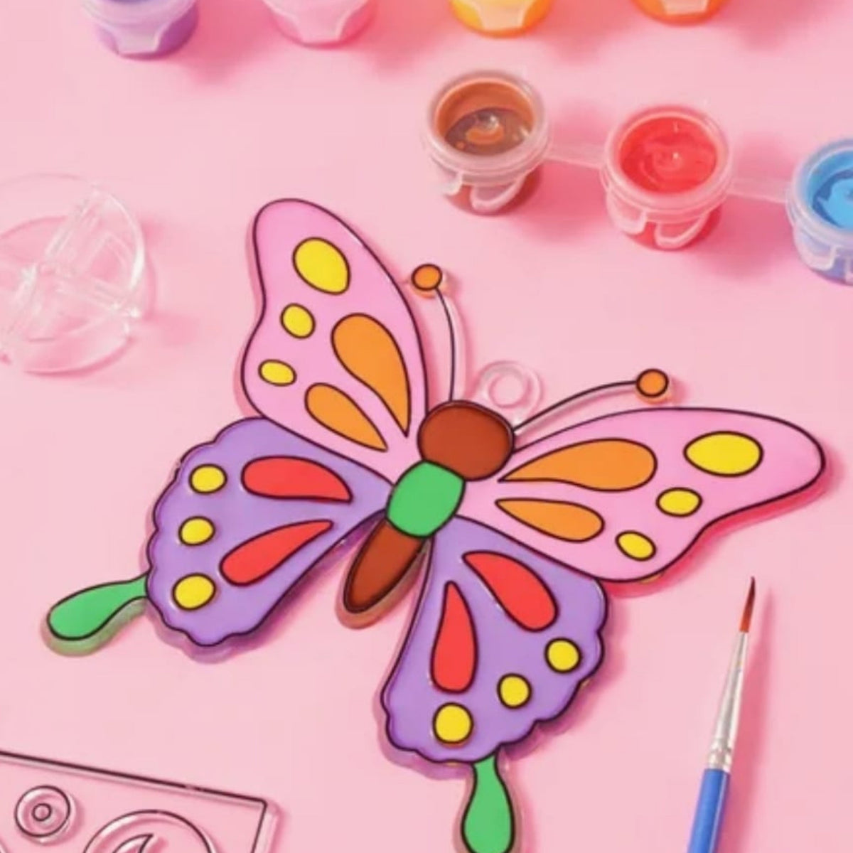 Mould And Paint Suncatcher- Butterfly