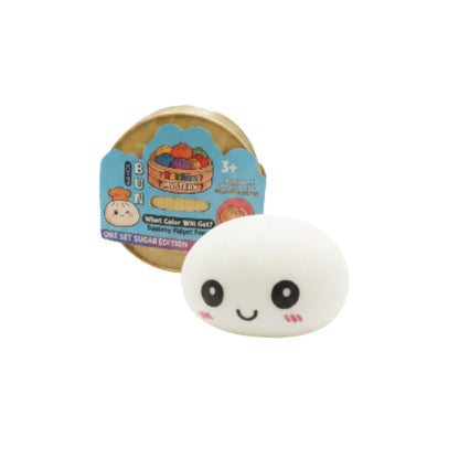 Mystery Colour Dumpling Squishy Sensory Fidget Toy with Basket