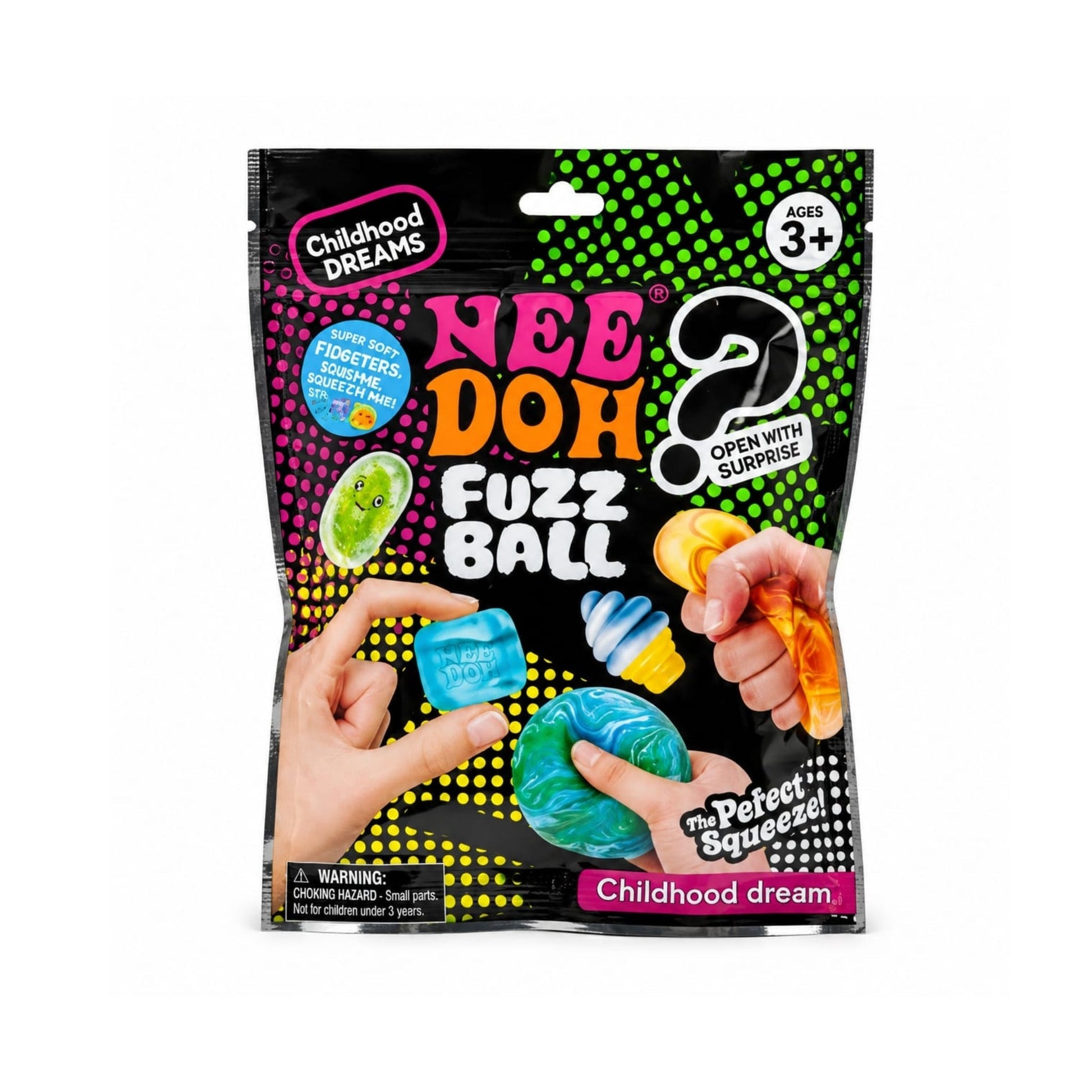 Needoh Mini Mystery Pack – Mini Sensory Fidget Toy for Kids, Stress Relief & Collectible Fun