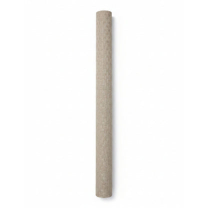 Non Slip Cupboard Liner 45x150cm - Woven Design Beige On White Background